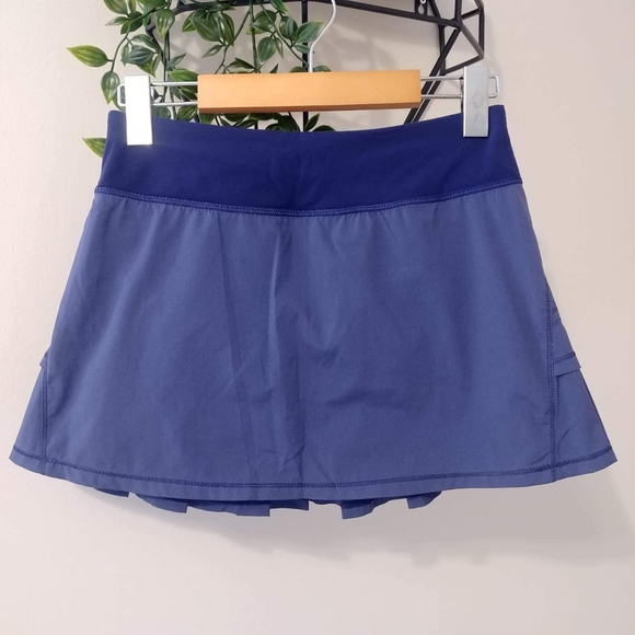 LULULEMON | FLATTERING ACTIVE SKIRT NAVY Ivivva - Picture 3 of 8
